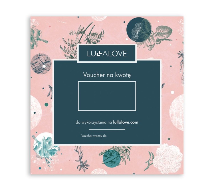Voucher w wersji elektronicznej wzór Rose Garden