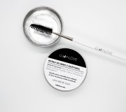 Mydło do brwi z odżywką oraz szczoteczka do brwi Lullalove