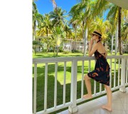 Chusta wzór Karpie Koi