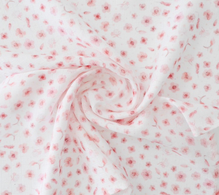 Detal - otulacz kwiatuszki róż