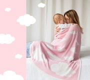Kocyk Różowa Chmurka