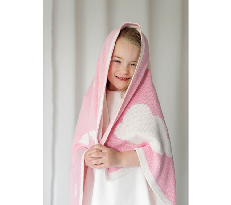 Kocyk Różowa Chmurka