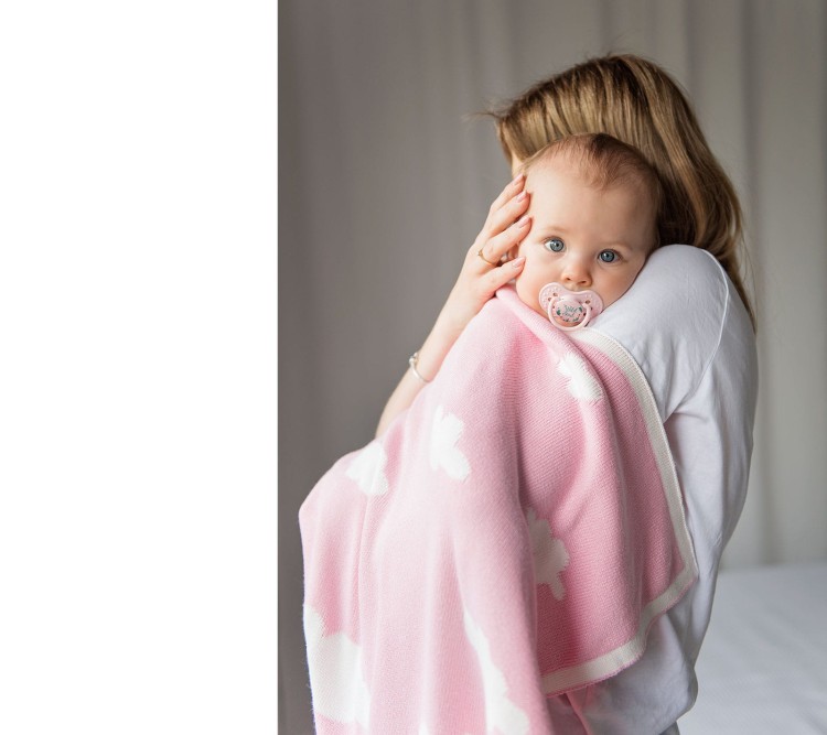 Kocyk Różowa Chmurka