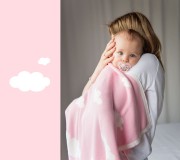 Kocyk Różowa Chmurka