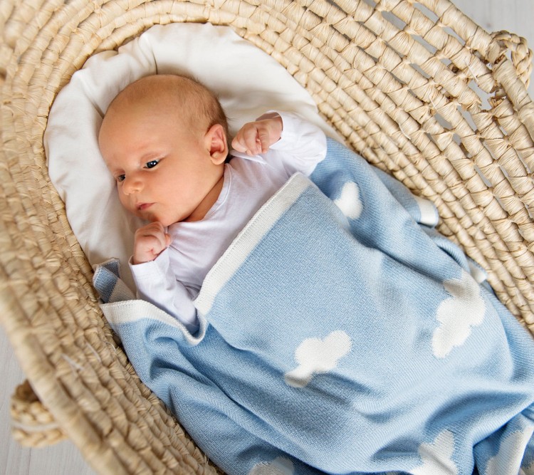 Kocyk Niebieska Chmurka