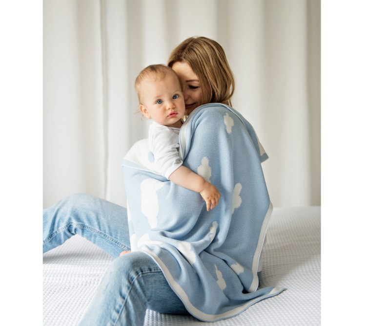 Kocyk Niebieska Chmurka