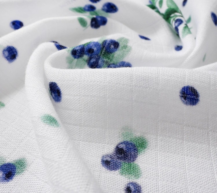 Muślin Jagódki - detal