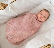 100% wełna merino kocyk