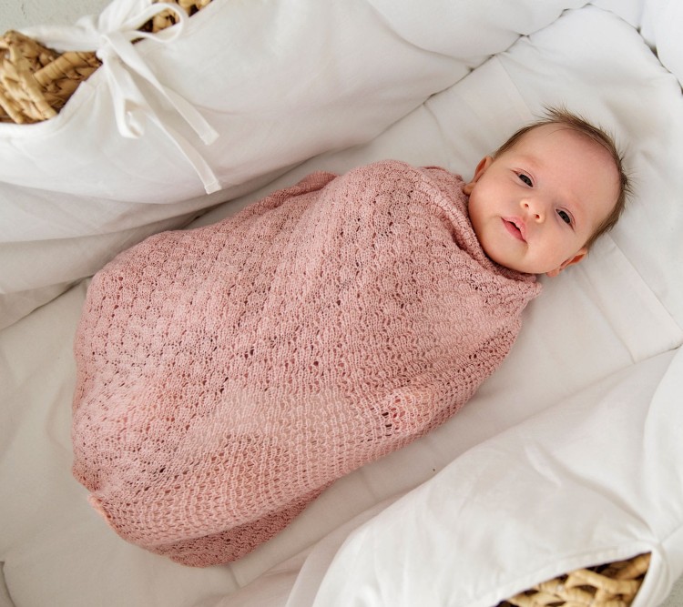 100% wełna merino kocyk