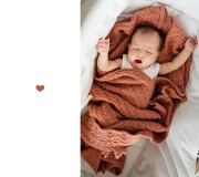100% wełna merino koc dla dziecka