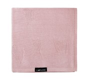 Lekki kocyk bambusowy dla dorosłych - pudrowy róż