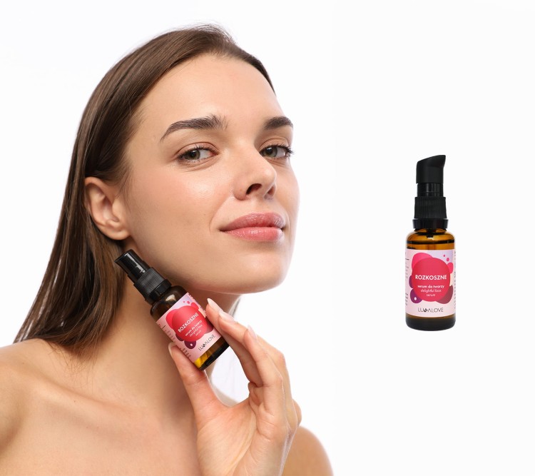 Rozkoszne serum przeciwstarzeniowe do twarzy