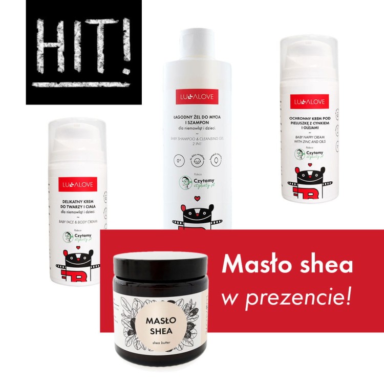 Pielęgnacja niemowlaka - masło shea w prezencie