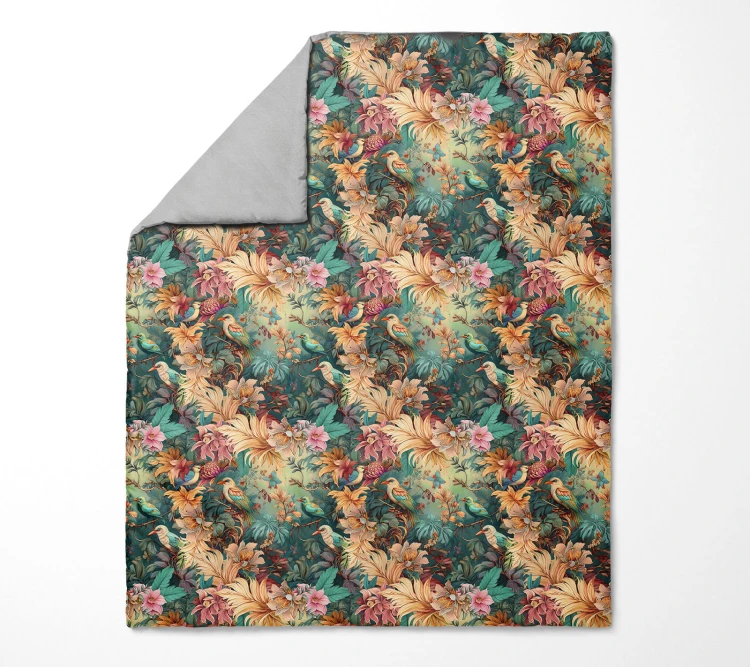 Kołderka z wypełnieniem Rajskie Ptaki