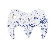 Grzebień ceramiczny - kropki