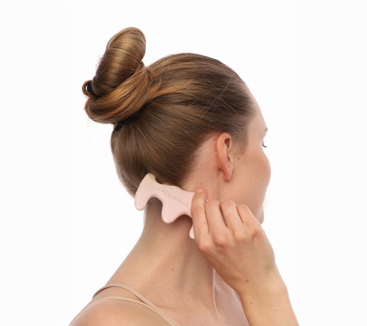 Grzebień ceramiczny - róż