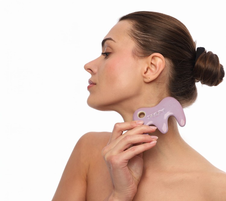 Grzebień ceramiczny - fiolet