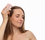 Grzebień ceramiczny - róż