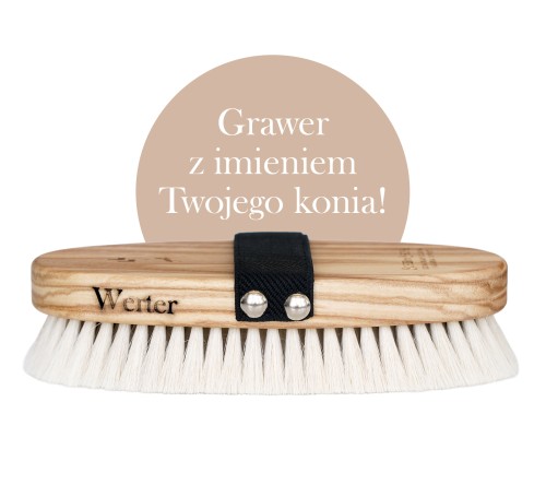 Szczotka z grawerem Twojego ukochanego konia