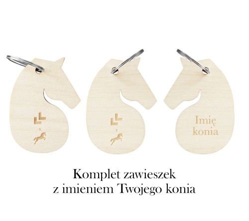Zawieszki z imieniem Twojego konia