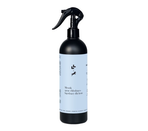 Spray chłodząco-łagodzący dla koni