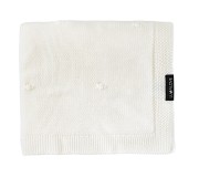 Kocyk z 100% wełny merino kokos