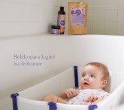 Puder do kąpieli dla niemowląt